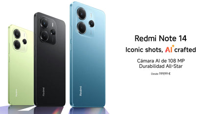 Xiaomi Redmi Note 14 6GB/128GB 8GB/128GB 8GB/256GB NFC/Non-NFC version Optional Global Version Cellphone