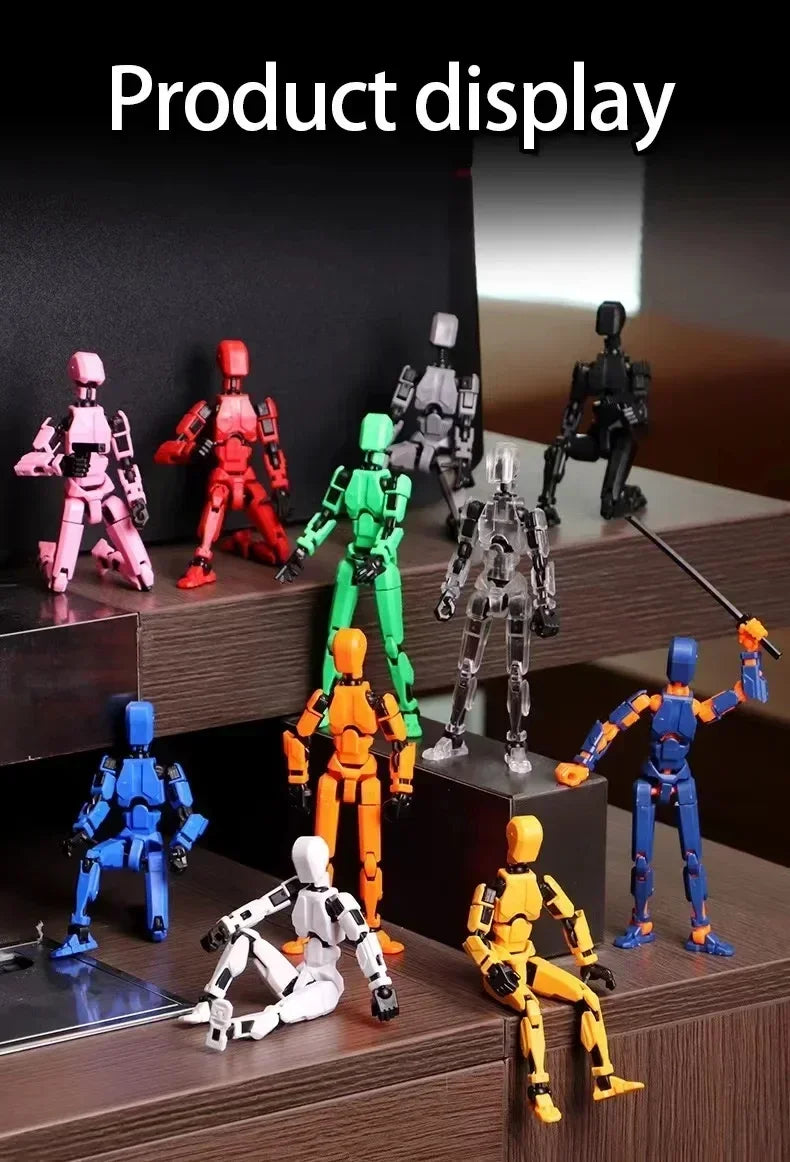 Robot multiarticular movible Shapeshift 2.0, maniquí impreso en 3D, 13 figuras de acción, juguetes para niños, adultos, juegos para padres e hijos.