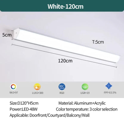 Outdoor wall lamp waterproof and rust proof hallway stairs garden walls balcony doors LED lights modern wall lights