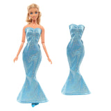 11.5-inch princess doll - 30CM doll skirt dress little girl playhouse toy DIY gift (does not include dolls).
