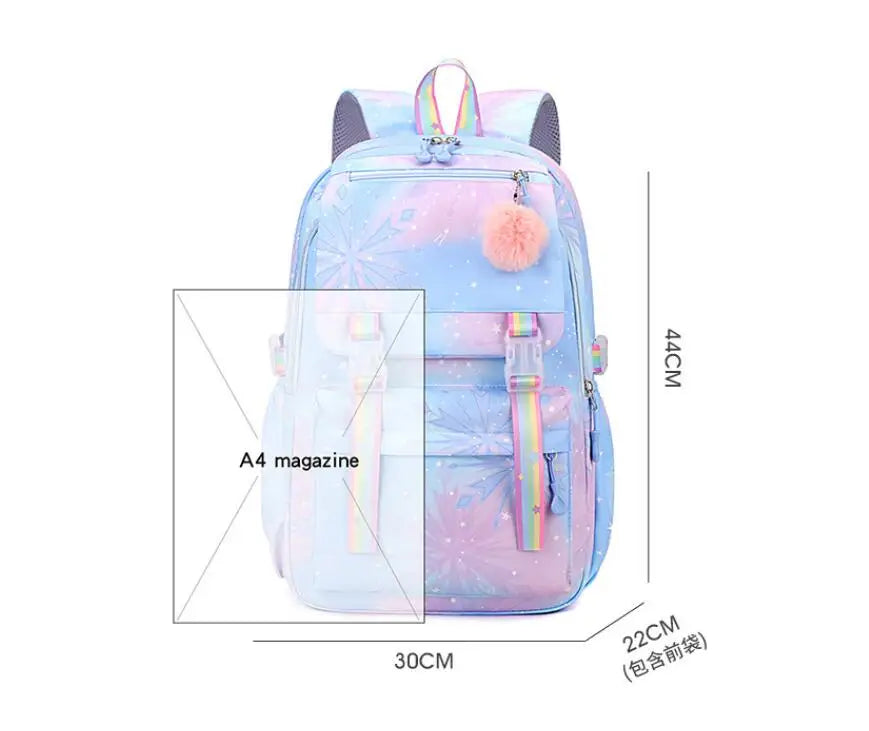 Mochila impermeable de gran capacidad de Lilo y Stitch para la escuela, bolsa de cosplay de anime kawaii, bolsa de viaje, regalo para estudiantes de escuela y niñas