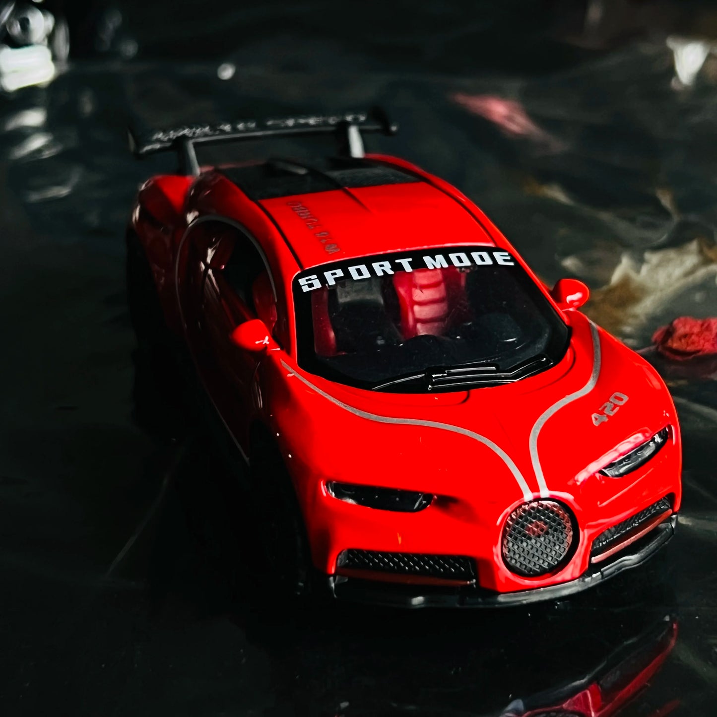 Simulated alloy sports car, toy car model, gift and decoration collection for boys during holidays