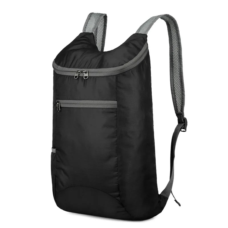 New Waterproof Backpack Portable Folding Bag Student Backpack Backpack Outdoor Large Capacity Movement Men Women Traveling Bag