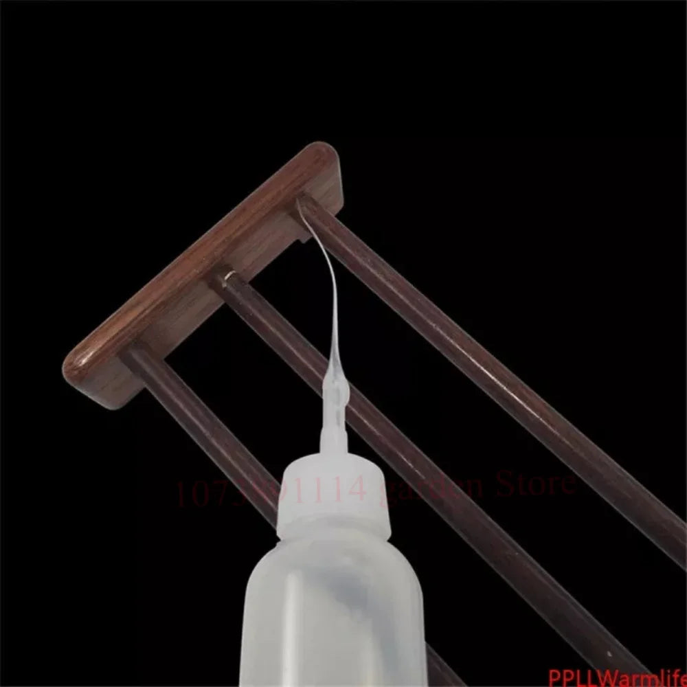 100pc plástico cola inferior dicas descartáveis micro dicas caindo bocal do tubo para 502 mangueira de borracha cola extensor aplicador de precisão