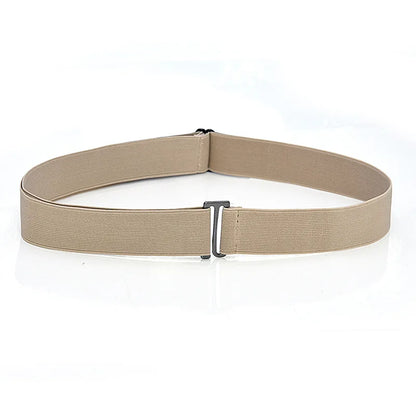 Adjustable Stretch Elastic Waist Band Invisible Belts Buckle-Free Belts for Women Men Jeans Pants Dress No Buckle Easy To Wear