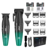VGR Professional Hair Trimmer 9000 RPM Cordless Hair Clipper Rechargeable Hair Trimmer Metal Trim