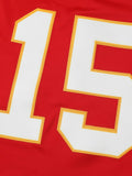 2025 Patrick Mahomes Chiefs Jersey #15 Absorb Sweat Training Outdoors Exercise Uniform Football For Unisex Jersey