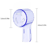 Kit com 2 ou 4 capas protetoras contra poeira para cabeças de escova de dentes elétrica, compatíveis com as linhas Braun Oral-B e iO.