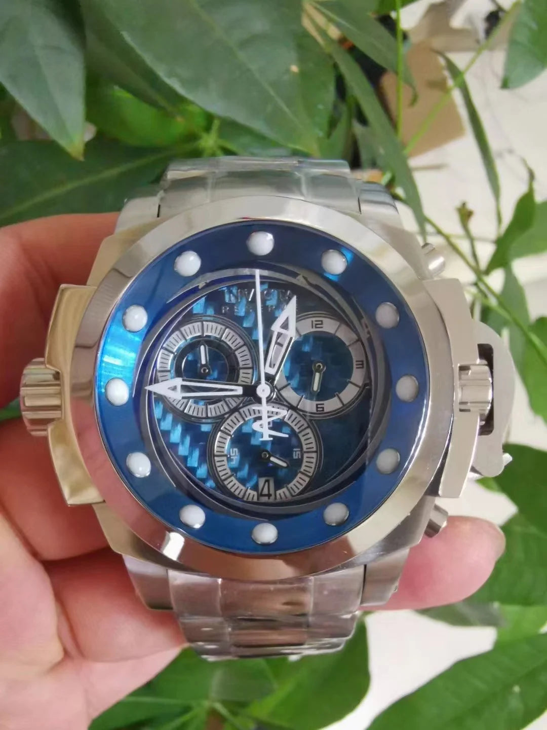 INVICTA Vortex Element Waterproof Quartz Large Dial Men's Watch