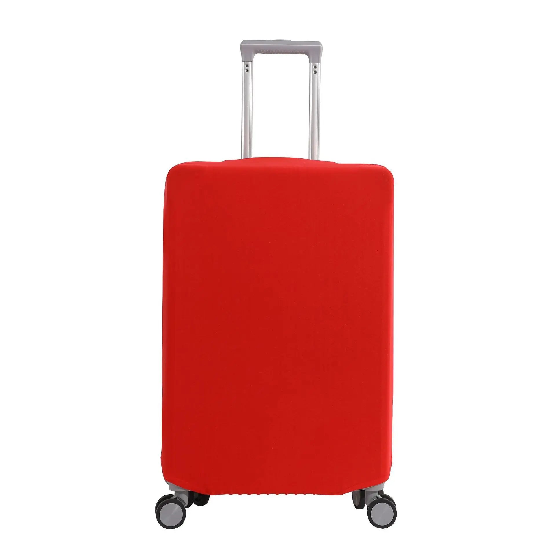 Elastic Dustproof Cover for Luggage Modern Simple Style Travel Bag Protector Polyester Spandex Material Suitcase Outer Shell