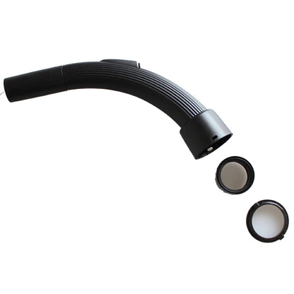 Piezas de aspiradora, mango de manguera, repuesto de varilla doblada, accesorios ABS, extremo de manguera doblado para Hoover de 32 mm