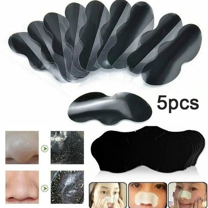 5pcs/lot Blackhead Remover Stickers Nasal Patch Deep Cleaning Shrink Pores Acne Treatment Nose Blackhead Mask Strips Skin Care