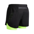 2025 New Men's Running Shorts Fitness Quick-drying Double Layer Shorts Men Workout Training sweatpants Bodybuilding Short Pants