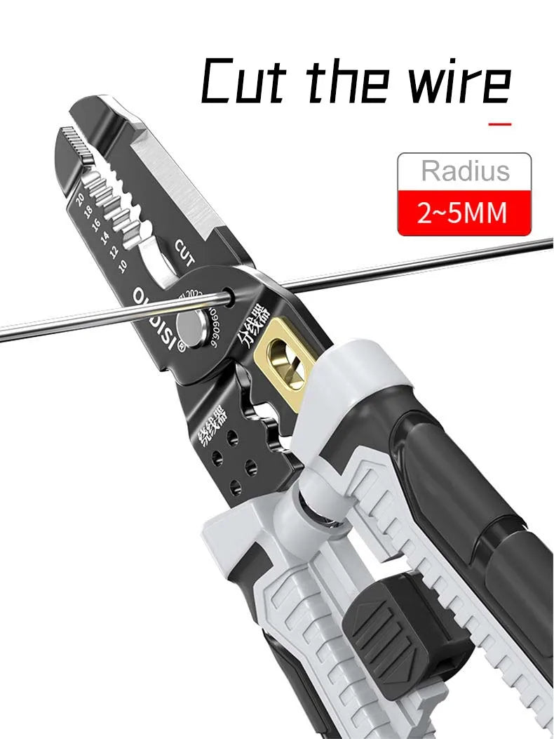 Wire Stripper Decrustation Pliers Multi Tool Ire Stripper Electric Cable Stripper Cutter Multifunctional Wire Repair Tool Pliers