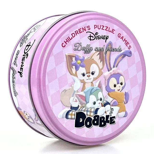 Dobble Card Game for Kids, Double Card Game, Metal Box, for Children, 28 Styles 