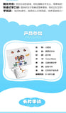250 Pcs/Set Kid Learning Chinese Language Words Literacy Cards Baby Learning Card Memory Game Educational Toy Card for Kids