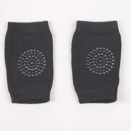 Infant Knee Pads Plain Color Glue Point Anti-Slip Children Knee Breathable Movement Summer Baby Crawling Elbow Pads