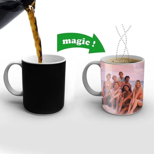 Outer Banks Anime Coffee Mugs Cup Color Changed Mug Heat Sensitive Tea Cup Coffee Mug Gift Mug Drop Shipping