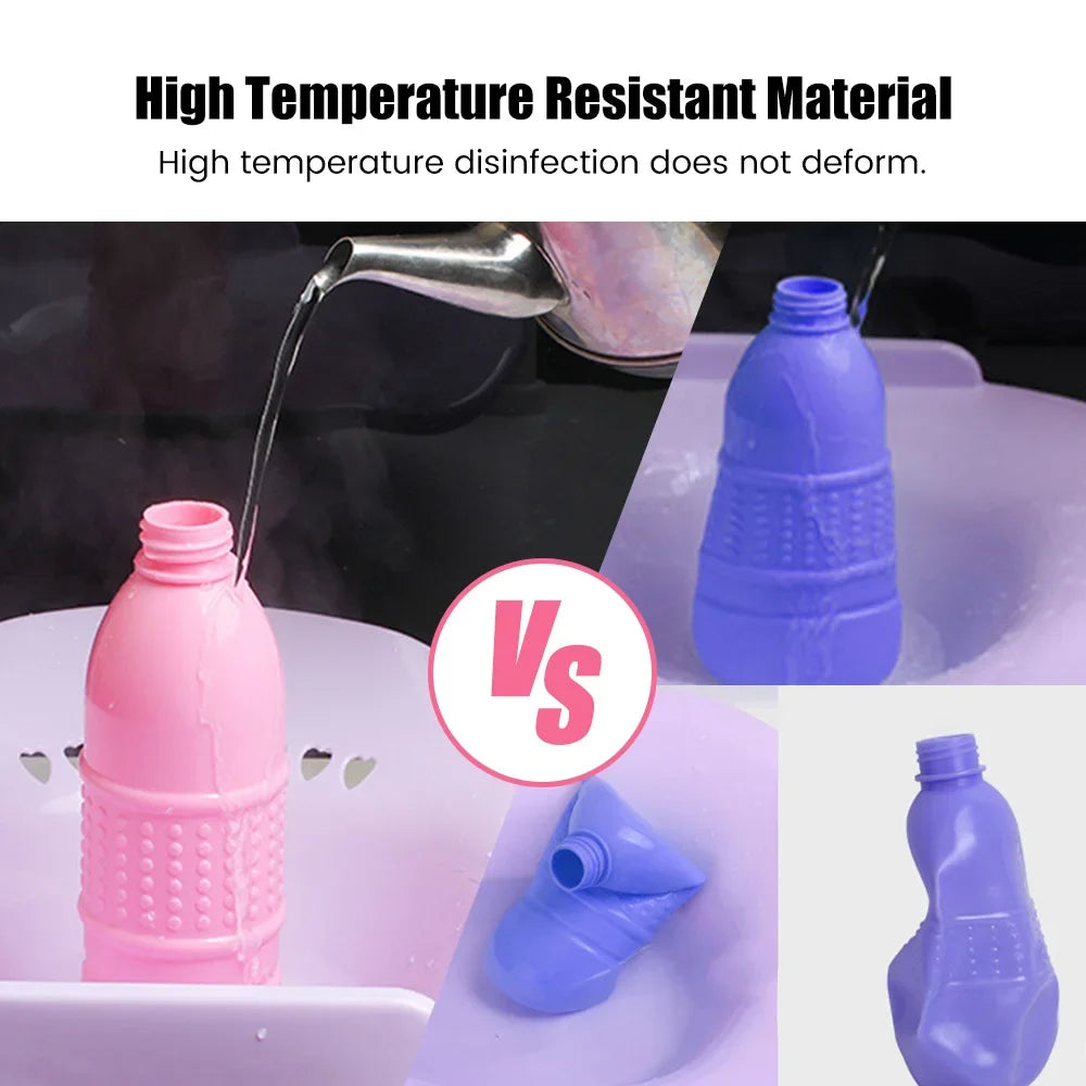 Portable Bidet Spray Handheld Travel Bidet for Pregnant Women Baby Cleansing Water Washer Bottle Baby Showers Mom Bottle 4/500ml