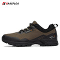 Baasploa Men's Anti-Skid and Wear-Resistant Hiking Travel Shoes Fashion Waterproof Outdoor Sneaker Comfortable Male Sport Shoes
