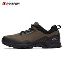Baasploa Men's Anti-Skid and Wear-Resistant Hiking Travel Shoes Fashion Waterproof Outdoor Sneaker Comfortable Male Sport Shoes