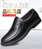 Leather Men Formal Shoes Luxury Brand 2025 Men's Loafers Dress Moccasins Breathable Slip-on Black Driving Shoes Plus Size 38-46