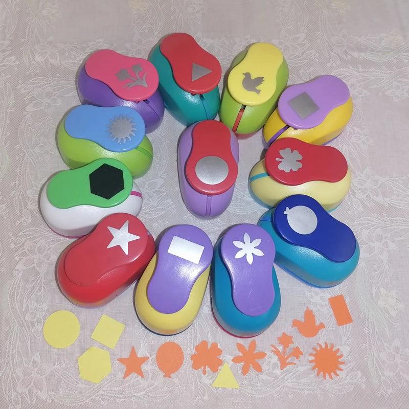 1.8cm - 2.5cm Flower Punch Diy Paper Cut Eva Foam Maker puncher Scrapbooking labor saving for kid hole punch DIY handmade