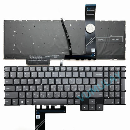 US/RU Backlit Keyboard for Lenovo Legion 5 Pro 16ITH6 16ITH6H 16ACH6 16ACH6H 16ARH7 16ARH7H 16IAH7 16IAH7H 82RF 82JD 82JQ 82RG