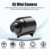 X5 Mini Camera Wireless 1080P Surveillance Security Video Card Cam Night Vision Motion Detect Camcorder Monitor Cam Smart Home