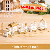 Christmas Train Decorations for Home, Merry Christmas Ornament, Noel Gifts, Happy New Year, 2025, 2024 