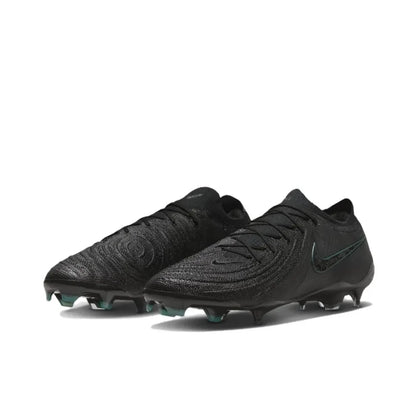 Botas de fútbol Nike Phantom GX 2 Elite FG Low-Top para hombre, cómodas y estables, con agarre y resistencia al desgaste, color negro