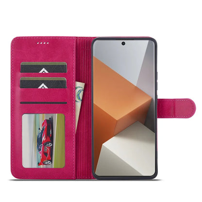 For Xiaomi Redmi Note 13 Pro Plus 5G Case Flip Leather Wallet Book Case On note13 4G Phone Cover Magnetic Card Slot Holder