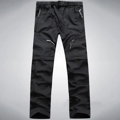 Hiking Pants Men Summer Quick Dry Outdoor Waterproof Breathable Trousers Tactical Travel Camping Trekking Remove Trousers Shorts