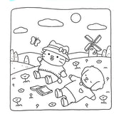 Coloring Book For Adults And Teens Halloween Theme Featuring Adorable Creepy Creatures In Cozy Moments For Relaxation Gift