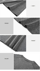 SBWL Camiseta ligera de secado rápido para hombre, de alta calidad, para correr al aire libre, caminar, entrenar, perder peso, deportes, fitness