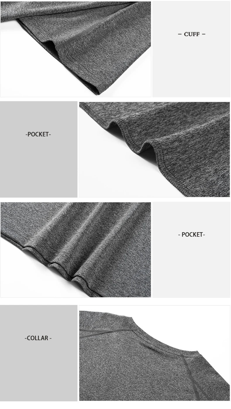 SBWL Camiseta ligera de secado rápido para hombre, de alta calidad, para correr al aire libre, caminar, entrenar, perder peso, deportes, fitness