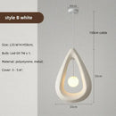 Japanese Wabi Sabi Pendant Light Nordic Dining Room Ceiling Chandelier Home Decor Bar Table Kitchen Island Creative Hanging Lamp