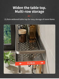 Aluminum Kitchen Rack Kitchen Shelf Toilet Storage No Drill Hanging Rack Bathroom Organizer Hang on the Wall Kitchen