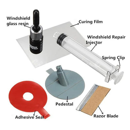 New Upgrade Car Windshield Repair Tool Cracked Glass Repair Fluid DIY Auto Window Cracks Restore Scratch Repair Car Accessories