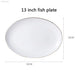 13 inch fish plate