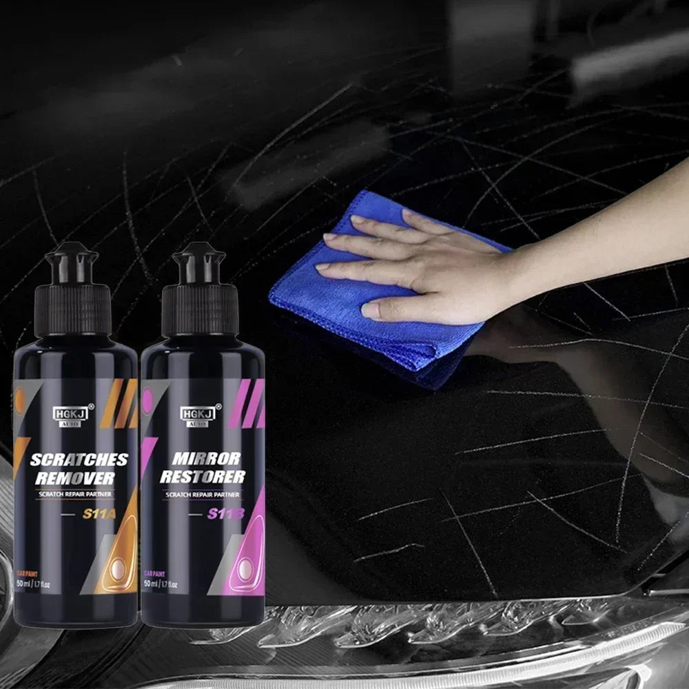 100/300ml Automotive Scratch Removal Kit car Care Polishing Liquid Wax Anti-scratch Repair Agent Paint Details Parts Cleaning