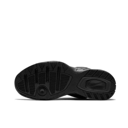 Zapatillas Nike Air Monarch 4 Low para hombre y mujer, clásicas, retro, informales, cómodas y acolchadas, blancas y plateadas.