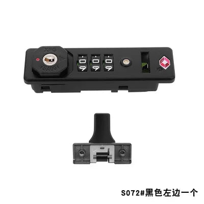 TSA Customs Lock Luggage Compartment Password Lock Accessories PKE Buckle Trolley Case Accessories Buckle Luggage Bag Lock