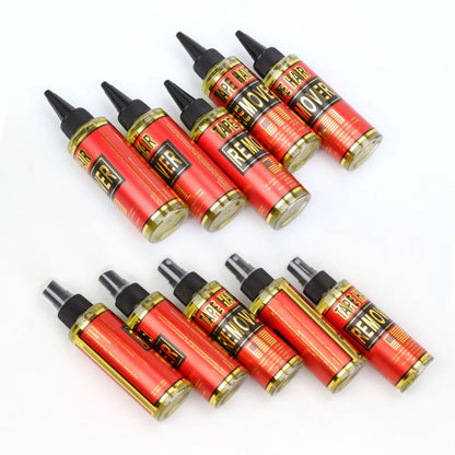 Spray removedor de cola de renda, 4oz, ação rápida, spray de liberação de resíduos, solução de remoção para perucas de renda, extensões, sistemas de cabelo, fita