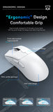 Ratón Bluetooth Attack Shark R1, 18000 dpi, PAW3311, conexión inalámbrica trimodo, ratón para juegos macro