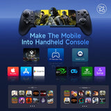 EasySMX M15 Bluetooth Mobile Phone Controller for Android/iPhone/Cloud Gaming/Xbox Game Pass/PS Remote Play/Switch 1/2