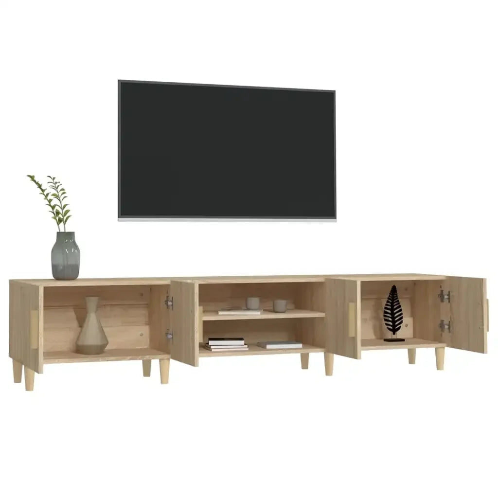 Mueble TV Roble Sonoma 180x31,5x40 cm Madera Ingeniería