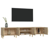 Mueble TV Roble Sonoma 180x31,5x40 cm Madera Ingeniería