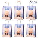 Decoração de festa de aniversário do tema dos desenhos animados, Talheres descartáveis, Balão para meninos e meninas, Baby Shower, Presente para crianças