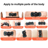 Mini Portable Neck Massager Electric Neck Stretcher for Cervical Muscle Pain Relief and Shoulder Relaxation Massage Patch
